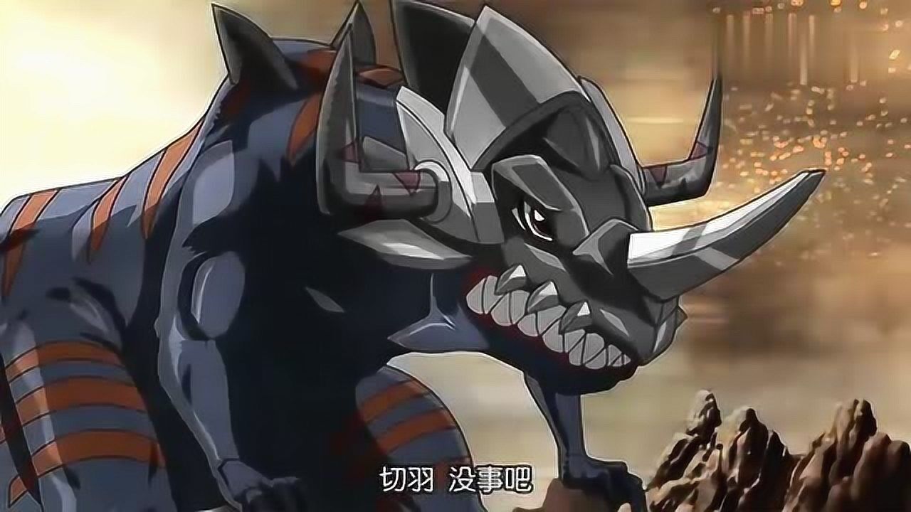 数码宝贝:暴龙兽的最强亚种,面对策略兽,暴龙兽xw丝毫不虚!