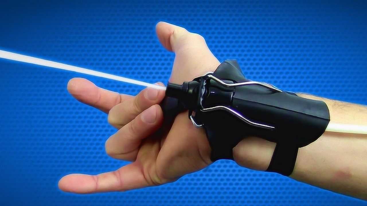 牛人自制蜘蛛侠蛛丝发射器效果意想不到一起见识下