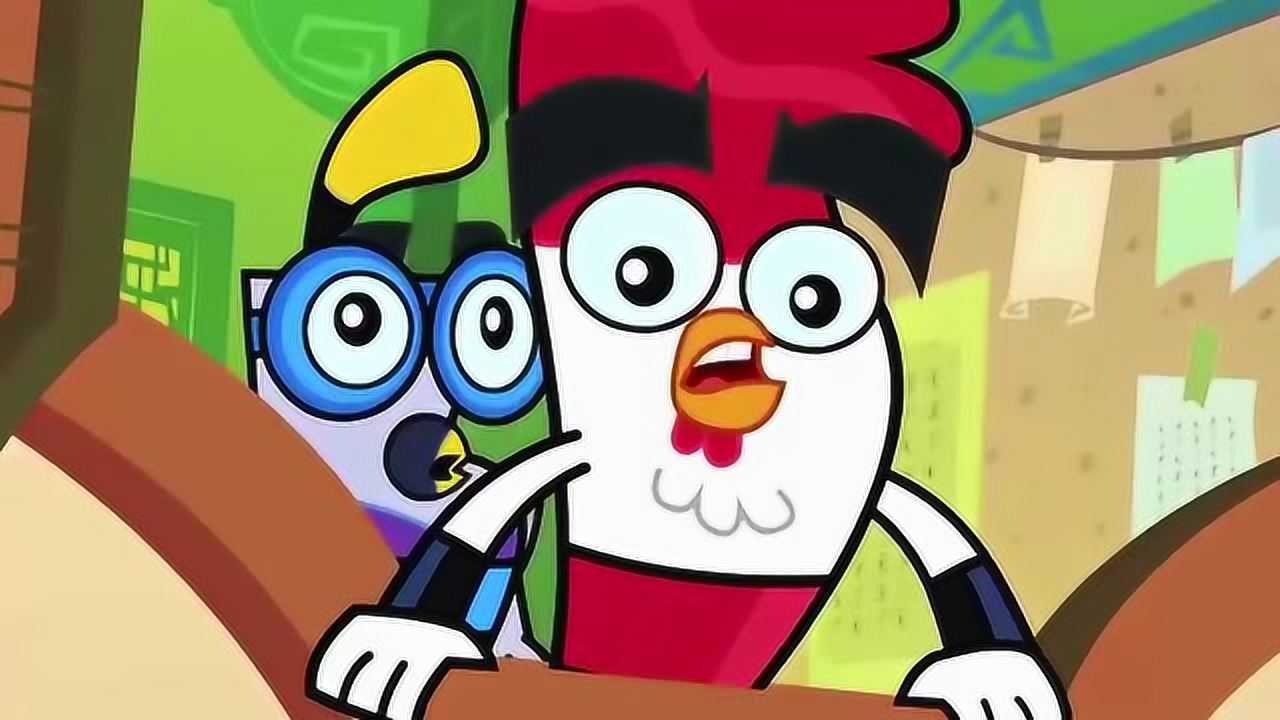 功夫鸡:鸡仔听到了奇怪的声音,竟然是坏蛋做的