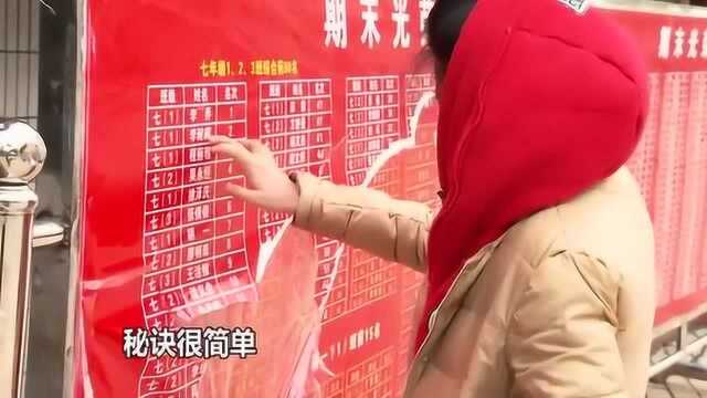 从一个劝退生成为全校优等生,李耐阅荣升学校光荣榜!