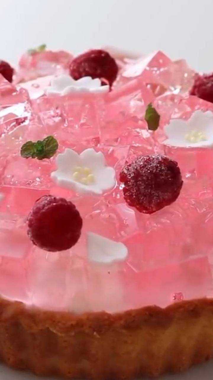 这个粉色果冻看起来好少女啊