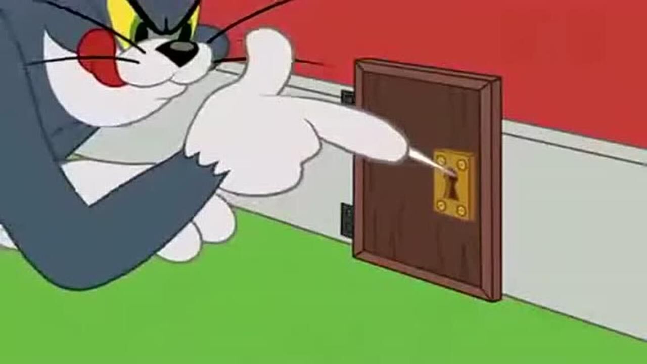 猫和老鼠让汤姆告诉你装防盗门是没用的太厉害了