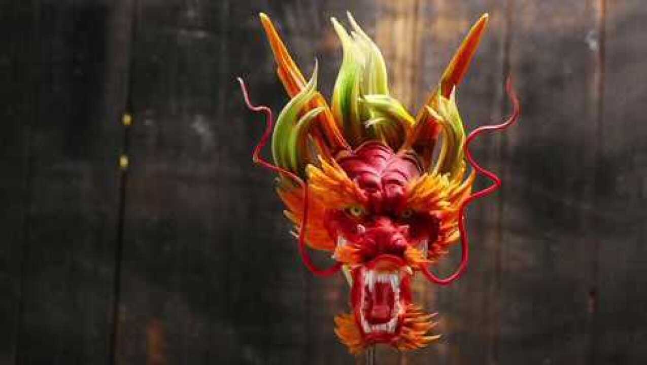 龙头--周毅食品雕刻高清基础视频教程