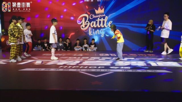 天下第壹舞道会HipHop场16进8 吴俊熙vs陈嘉颖