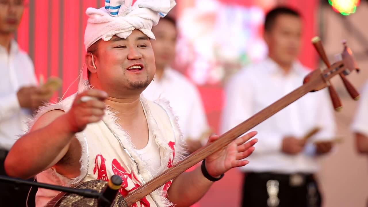 横山中学2019艺术节-6陕北说书《刮大风》