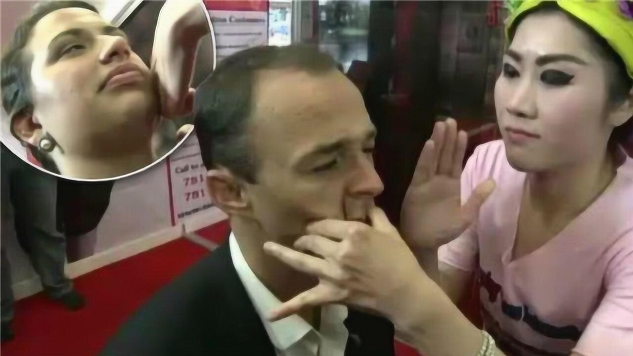 泰国打耳光按摩15分钟2000元顾客却愿意排队挨打