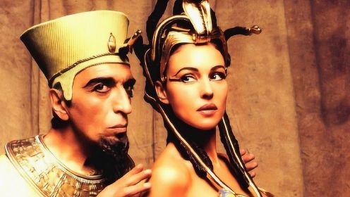 法国女神莫妮卡扮演的埃及艳后，身材颜值征服凯撒大帝！