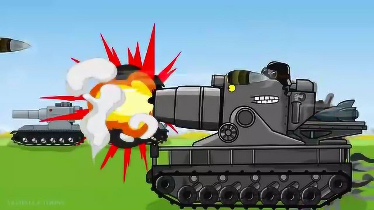 kv88率领军团大战巨鼠,赢了吗坦克世界动画