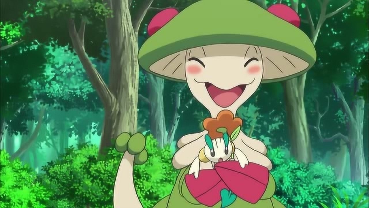 《精灵宝可梦》斗笠菇强行带走花叶蒂,嗡蝠不认输能夺回花叶蒂吗
