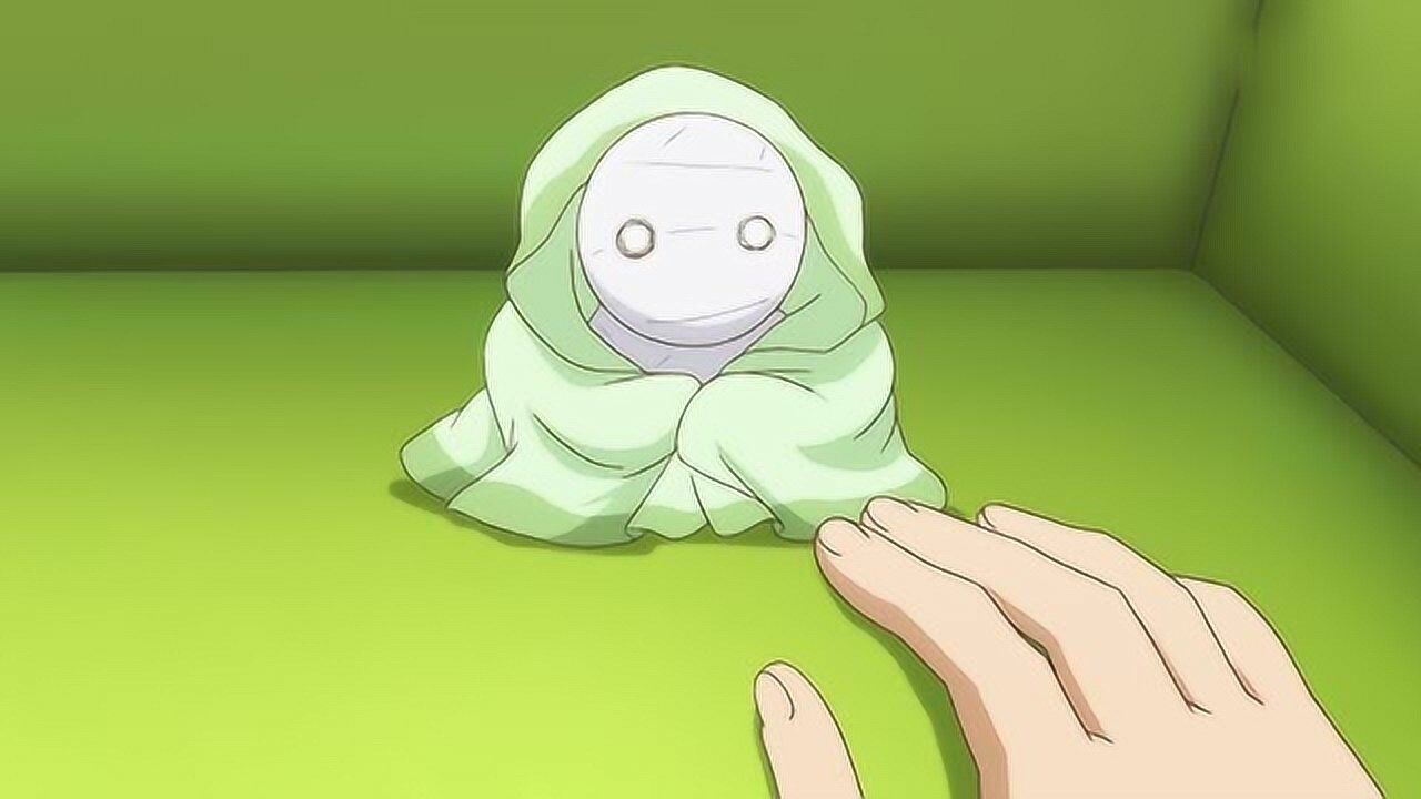 小木乃伊感冒了,裹着小被子的样子真可爱