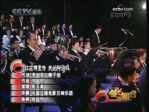 《你在哪里啊 我的阿诗玛》 男高音歌唱家 张天甫(我的祖国 刘炽作品音乐会)