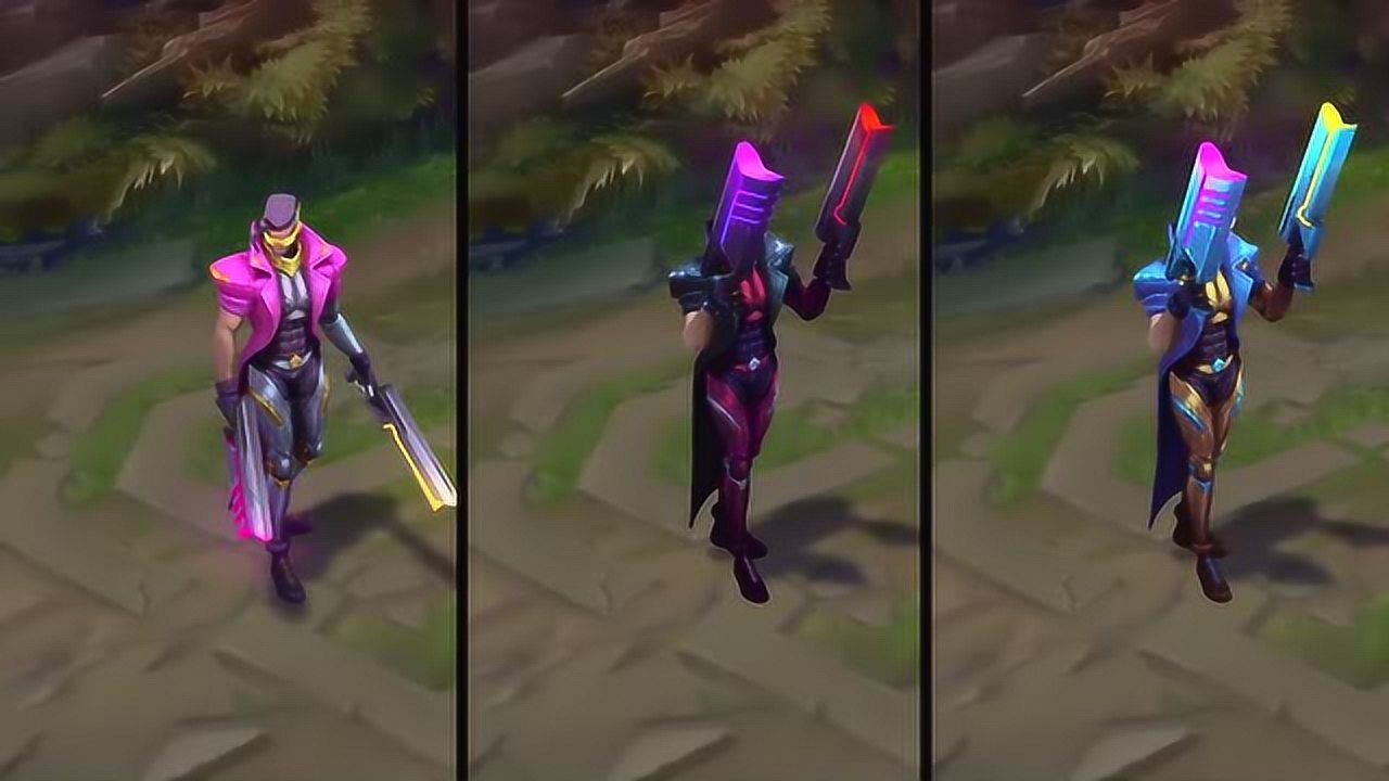 德玛西亚警官 卢锡安炫彩皮肤预览