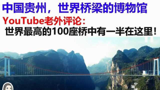 外国人看:中国贵州世界桥梁的博物馆,这是基建狂魔的“浪漫”!