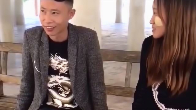 帅哥在缅甸相亲紧张的腿都在抖缅甸姑娘找到中国男人很满足