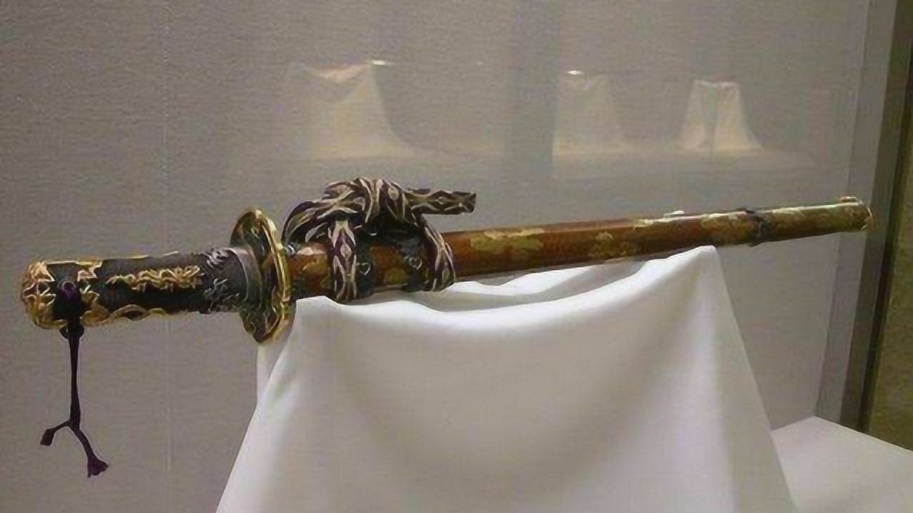 世界四大名刀之一,被日本奉为国宝的天皇佩刀,是中国绝版唐刀
