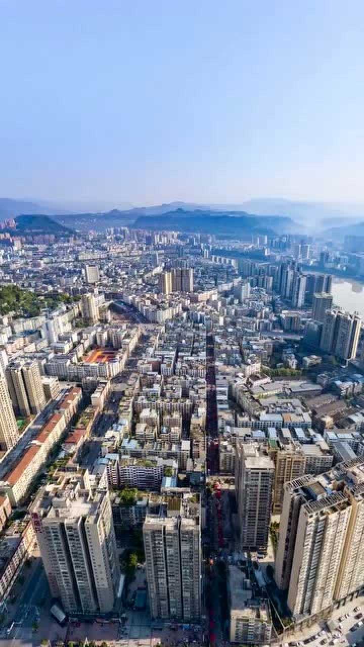 航拍四川巴中,经济蓬勃发展的城市,绝美风景令人震撼!