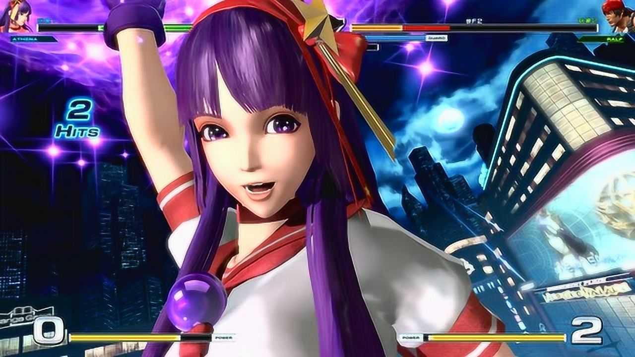 拳皇雅典娜演变史女神每版造型都不一样而且拥有最多的衣服