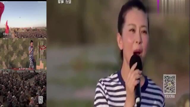 军营大舞台:兵姐姐一首《一个真实的故事》,声音优美惊讶众人!