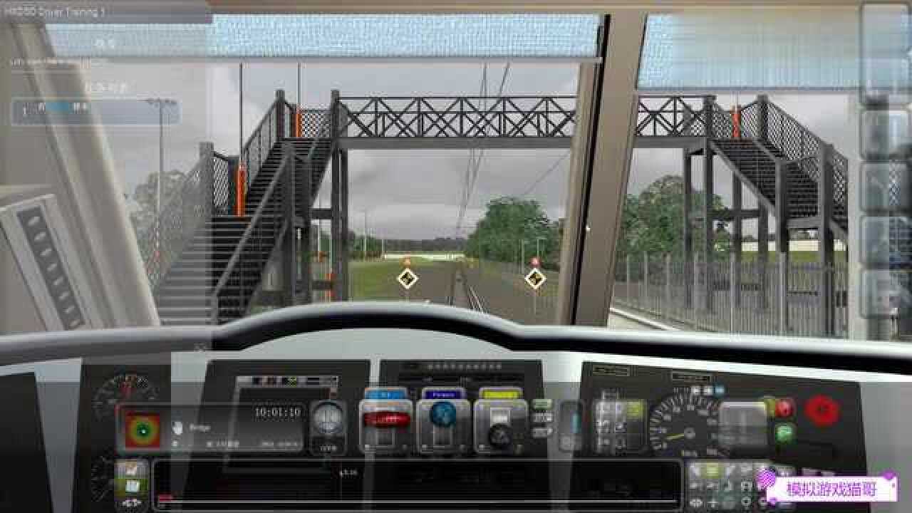 模拟火车2019-和谐号HXD3D火车模拟启动教程学习