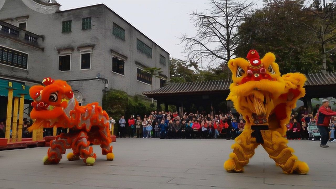 佛山舞狮表演,传统舞狮艺术,舞狮视频_高清1080P在线观看平台_腾讯视频