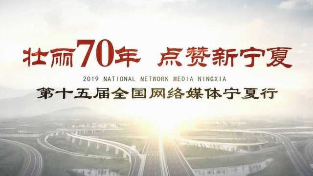 壮丽70年 点赞新宁夏丨第十五届全国网络媒体宁夏行 第二天