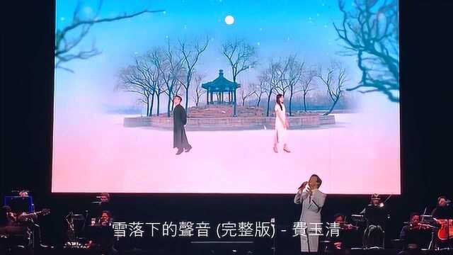 费玉清《雪落下的声音》费玉清2019墨尔本告别演唱会