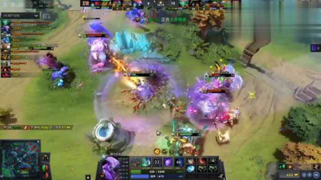 TI9淘汰赛Monet虚空无限暴击送VP上飞机