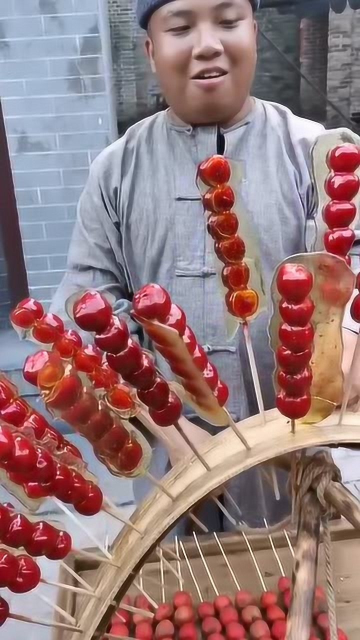 电视剧里的冰糖葫芦不告诉你们冰糖葫芦是道具你们还敢吃吗