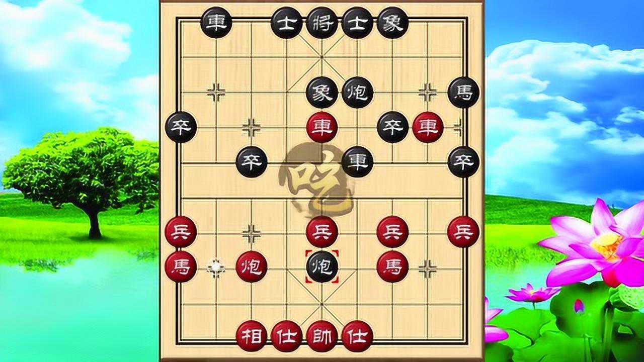 象棋佈局陷阱後手單提馬巧破當頭炮雙炮轟士相雙車虐殺王