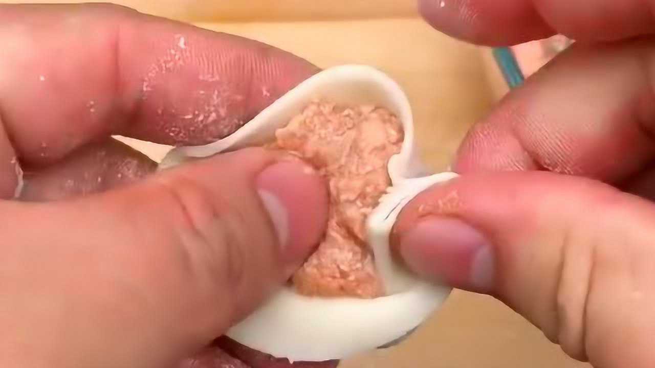 小笼包包法,慢动作分解,真的一学就会