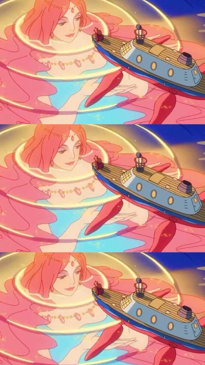 能想到吗这么漂亮居然是波妞的妈妈