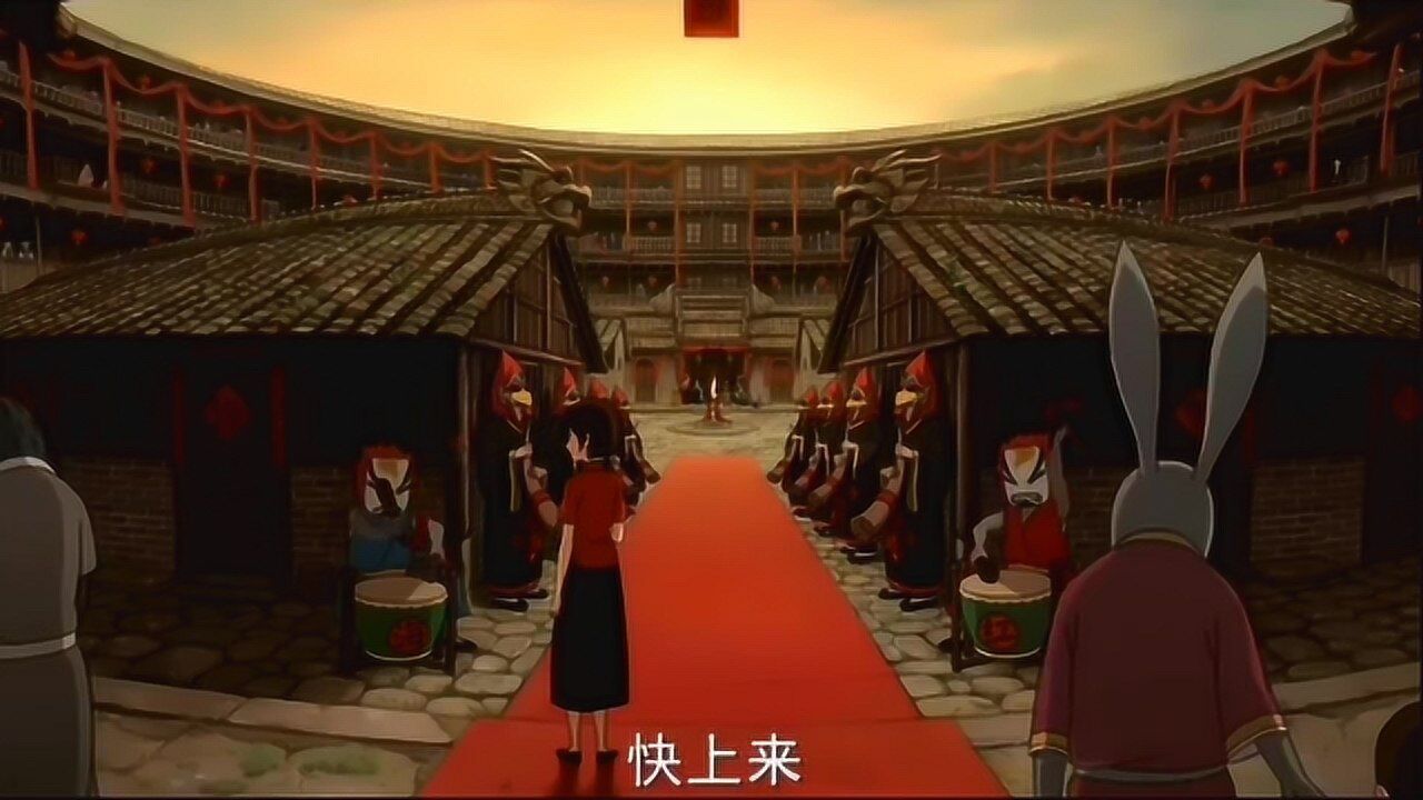 大鱼海棠:神婆做法事让神们前往人间,记住不要靠近人类