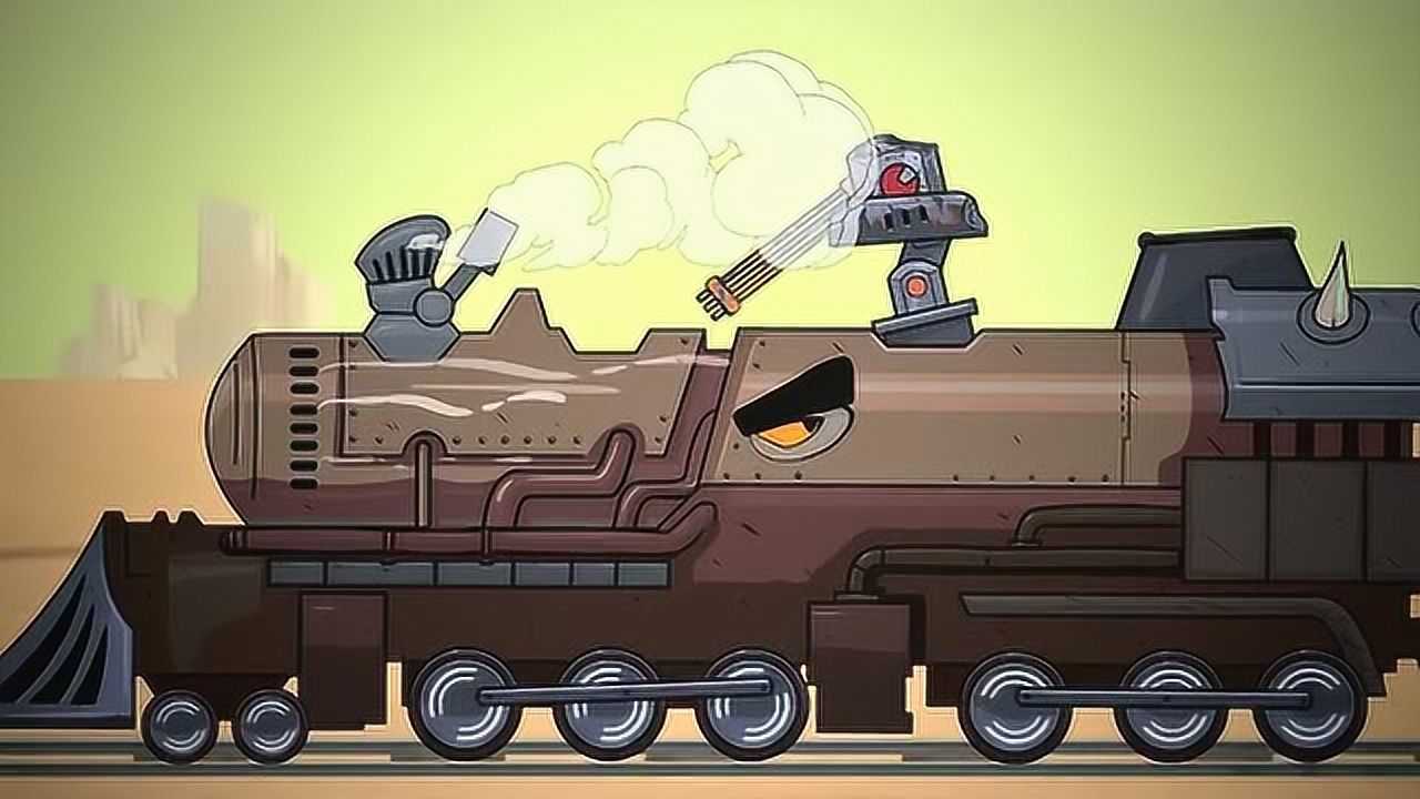 苏联装甲列车动画图片