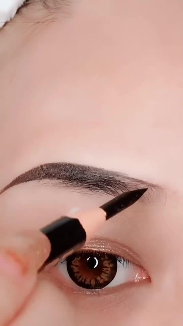 教你画挑眉,真的好看又简单,简直是手残党的福利啊