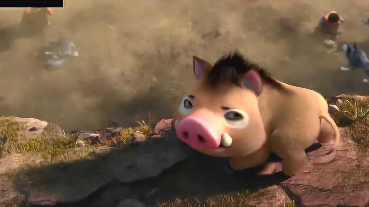 熊出没之原始时代小野猪遇到火山爆发它都被吓坏了