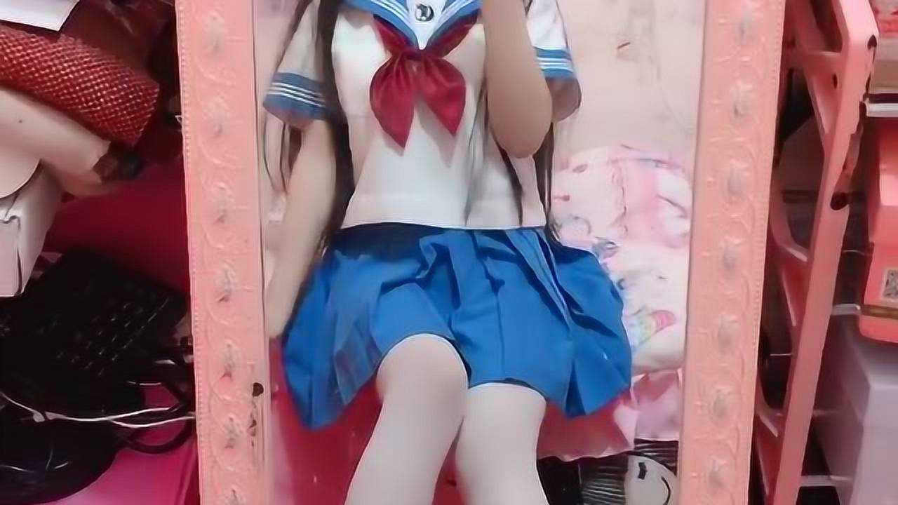 软萌萝莉小姐姐，身穿JK搭配白丝卖萌，真是太可爱了_高清
