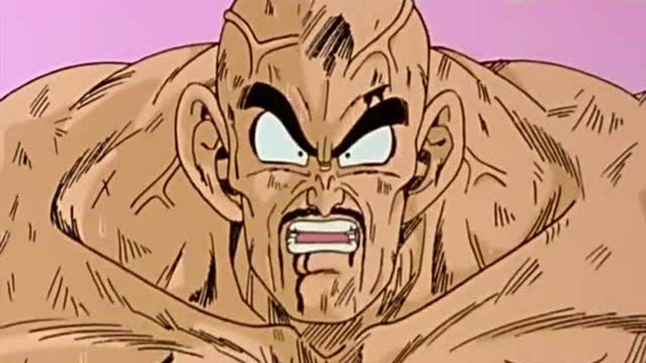 龙珠刀神那巴的绝技像刀一样的气功手但是对付悟空没有用