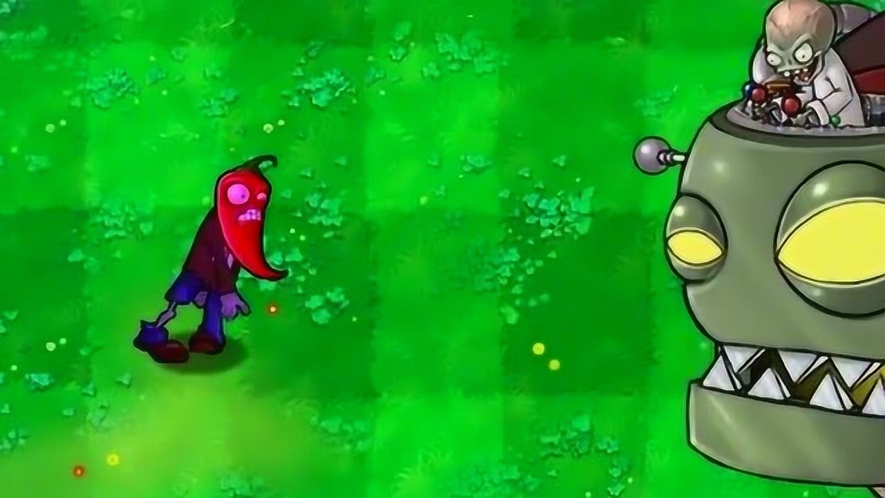 植物大战僵尸僵尸博士最狼狈的时候烧成灰烬竟然还在动