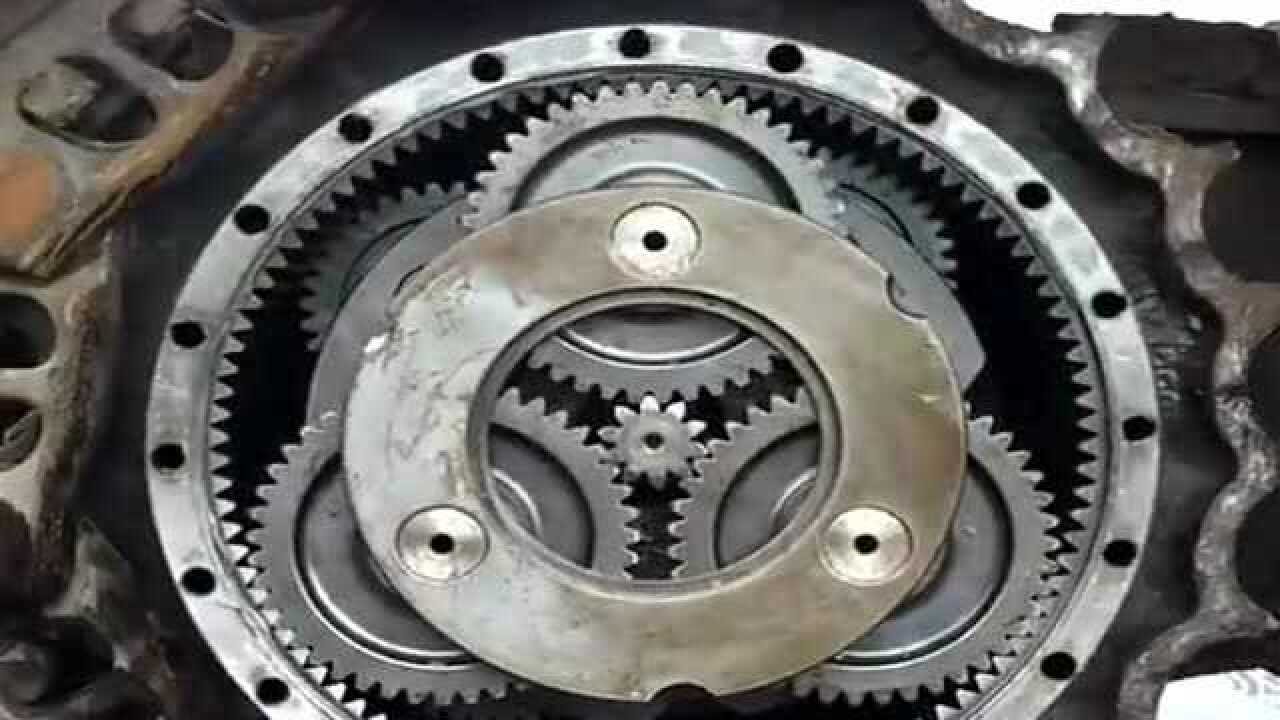 行星齿轮组结构,多级传动比,应用于汽车工程机械等领域!