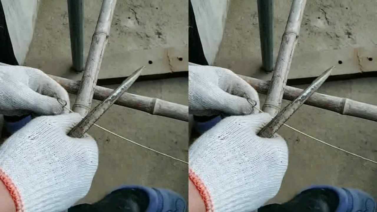 铁丝十字捆绑法牢固到你怀疑人生