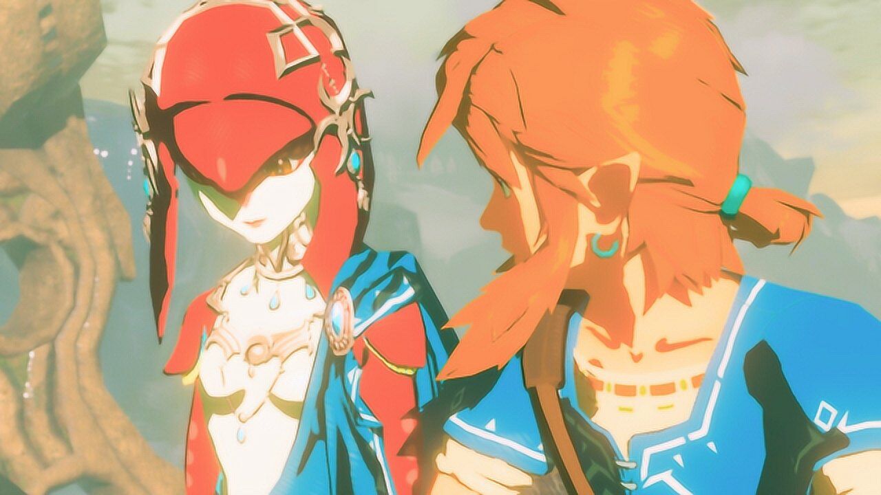 旷野之息:26-抵达卓拉故里,林克猛然回忆起鱼人小姐米法的深深爱恋