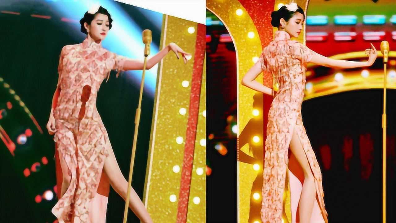 关晓彤穿流苏旗袍热舞,眼神动作撩人十足,身姿婀娜满满名媛风