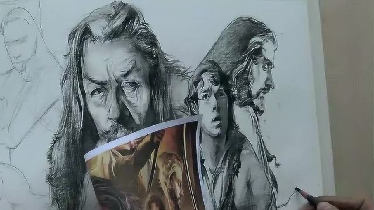 《魔戒》-指环王-电影人物素描示范