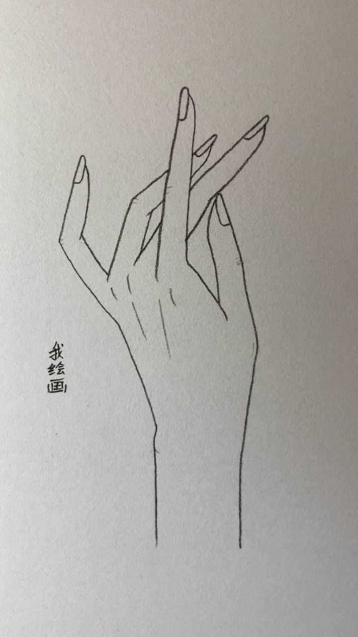 兰花指的画法