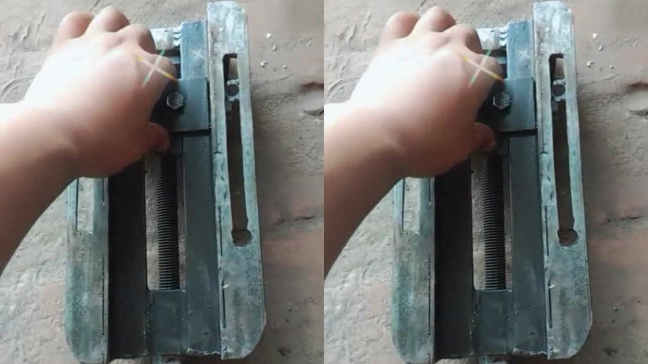 自制平口钳效果非常好用