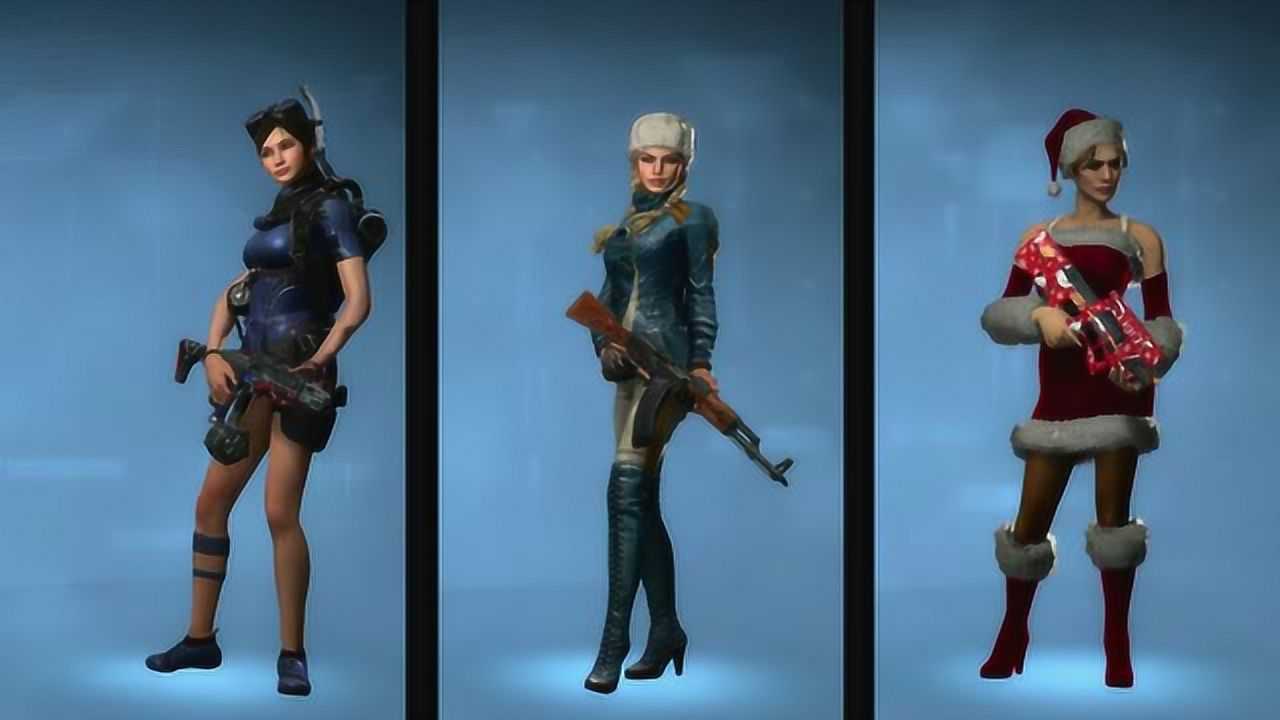 使命召唤ol全女角色展示下