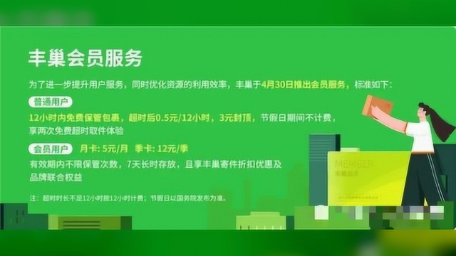 每天3元封顶,丰巢快递柜今日起收费,京东菜鸟表示继续免费