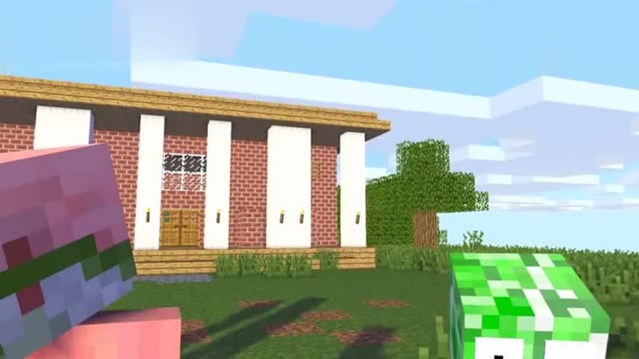 《mc动画》创世神him与挂王凋零骷髅的宿命对决!