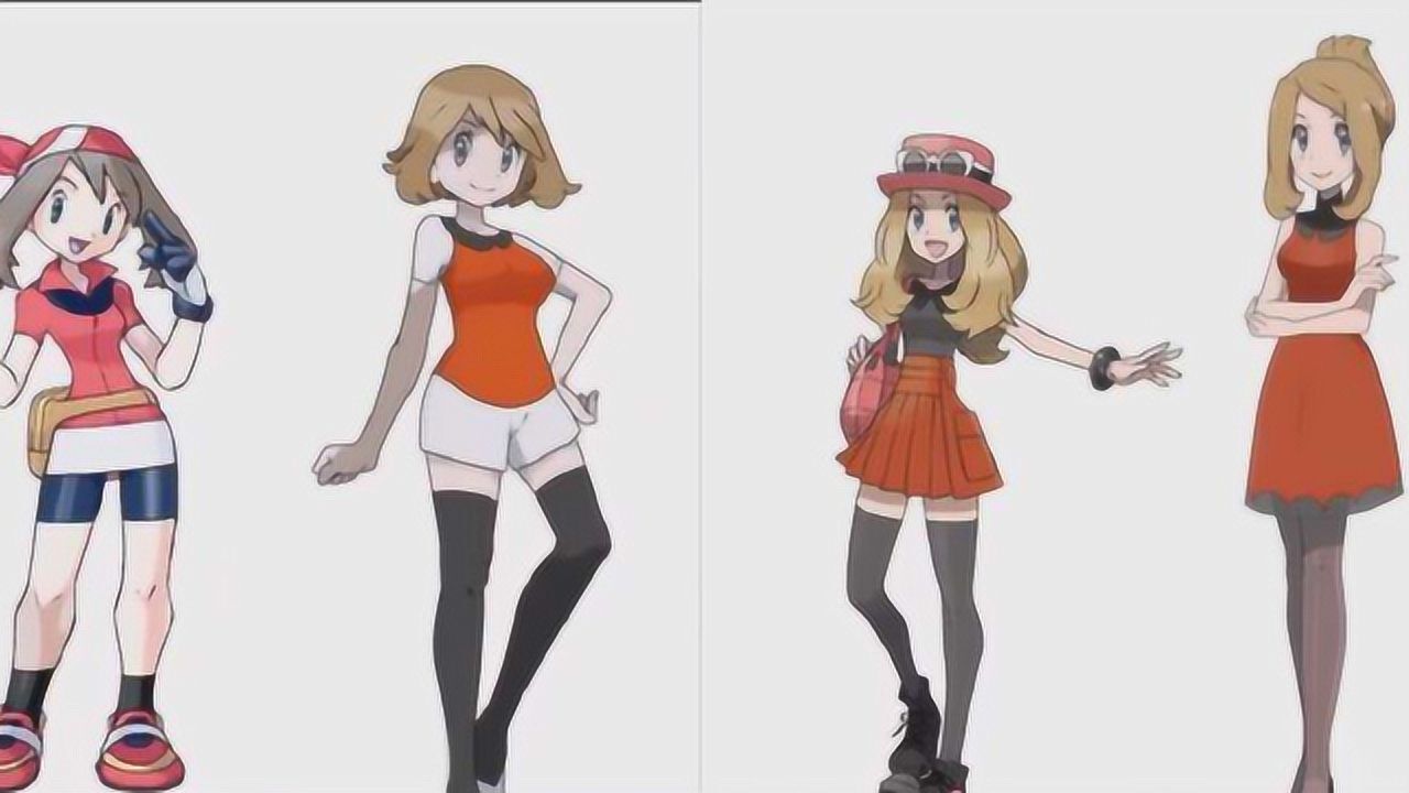 宝可梦女主们长大后的模样，这颜值!小智娶哪个都不亏_高清1080P在线观看平台_腾讯视频