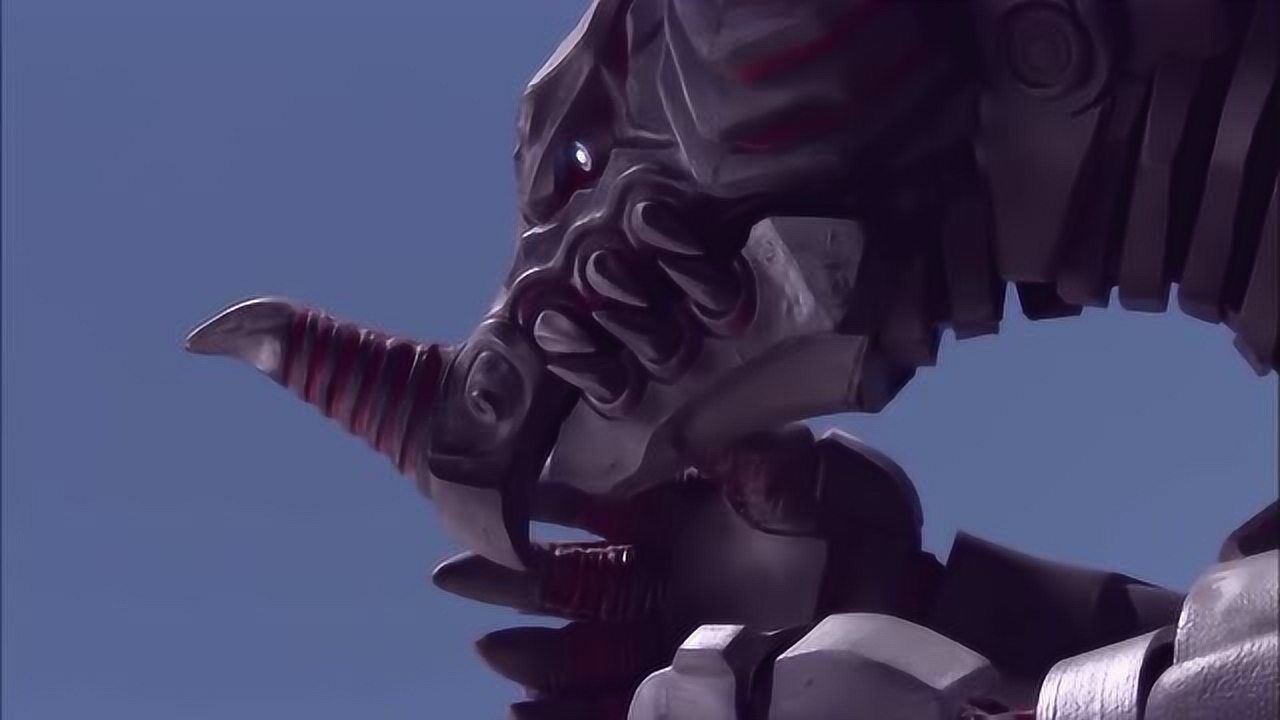 正派召唤的哥莫拉怪兽,完全不是反派制造的机械哥莫拉的对手!